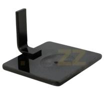 Saboneteira de Vidro Quadrada Preta Vidro Fumê Super Luxo