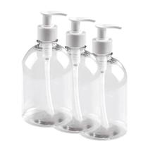 Saboneteira Dispenser Sabonete Ou Álcool Gel Kit 3