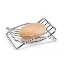 Saboneteira em Aço Cromado não acumula água