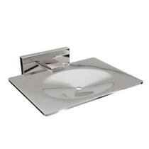 Saboneteira em Aço Inox Linha Murano Italy Line