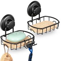 Saboneteira HASKO Kit 2 Peças com Ventosas Aço Inoxidável Antiferrugem Saboneteira HASKO Kit 2 Peças com Ventosas Aço Inoxidável Antiferrugem
