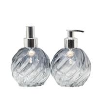 Saboneteira + Home Spray Frasco Vidro Decoração Lavabo Luxo Saboneteira + Home Spray Frasco Vidro Decoração Lavabo Luxo