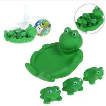 Saboneteira Infantil Brinquedo de Banho Bebe Sapinho Elefante Tartaruga
