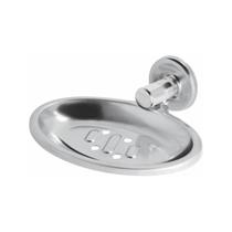 Saboneteira inox c/furo oval clara Saboneteira inox c/furo oval clara