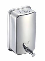 Saboneteira Inox Liquido E Alcool Gel C/ Chave 1000 Ml