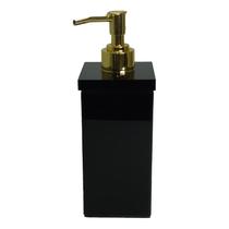 Saboneteira Líquida Clean Decor ABS Gold Preto Saboneteira Líquida Clean Decor ABS Gold Preto