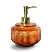 Saboneteira Liquida De Vidro Dispenser 475ml Decoração