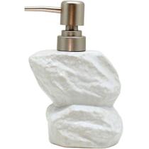 Saboneteira Líquida Decoração Branco Banheiro Cerâmica 350ml Saboneteira Líquida Decoração Branco Banheiro Cerâmica 350ml