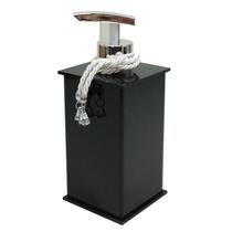Saboneteira Líquida Elegance Decor ABS Preto Saboneteira Líquida Elegance Decor ABS Preto