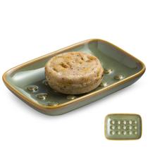 Saboneteira Miamolo Ceramic Antiderrapante, Suporte de Sabonete Antiderrapante para Chuveiro Saboneteira Miamolo Ceramic Antiderrapante, Suporte de Sabonete Antiderrapante para Chuveiro