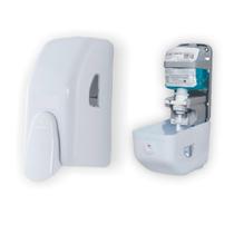 Saboneteira Mini Spray com Válvula Branca Trilha