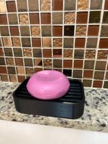 Saboneteira para Banheiro com Drenagem Porta Sabonete Plástico Escorredor Antimofo para Pia e Lavabo Saboneteira para Banheiro com Drenagem Porta Sabonete Plástico Escorredor Antimofo para Pia e Lavabo