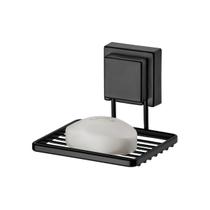 Saboneteira parede preto fosco ventosa Future 8051PT Saboneteira parede preto fosco ventosa Future 8051PT