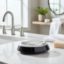 Saboneteira Pia Lavabo Banheiro Porta Sabonete Inox Preto