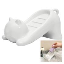 Saboneteira Porta Sabonete Gato Gatinho Banheiro Box Pia Lavabo Bancada Mesa Enfeite Divertido Resistente Decoraçao