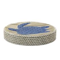 Saboneteira Porta Sabonete Higiene Banheiro Poliresina Suporte Sabonetes em Barra Acessórios Lavabo Decorado Tartaruga Marinha