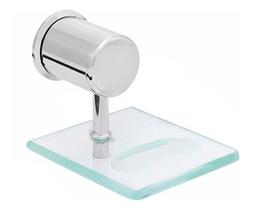Saboneteira Quadrada Luxo Premium Vidro 8 Mm Saboneteira Quadrada Luxo Premium Vidro 8 Mm
