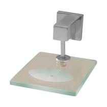 Saboneteira Rainha Semi Luxo Square Inox