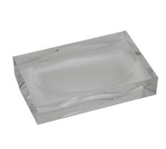 Saboneteira Retangular Cristal Italy Line