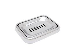 Saboneteira Retangular De Balcão/Nicho Jackwall Cromada 3021