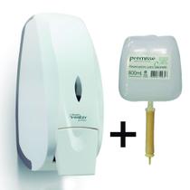 Saboneteira sabonete liquido suporte dispenser refil e reservatório 800ml Saboneteira sabonete liquido suporte dispenser refil e reservatório 800ml