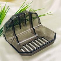 Saboneteira ventosa porta sabonete de parede em acrílico Saboneteira ventosa porta sabonete de parede em acrílico