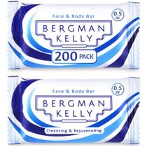 Sabonetes BERGMAN KELLY Hotel White Tea 15 ml, pacote com 200 Sabonetes BERGMAN KELLY Hotel White Tea 15 ml, pacote com 200