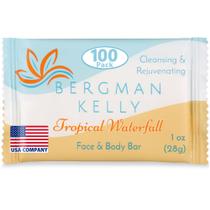 Sabonetes BERGMAN KELLY Tropical Waterfall 30 ml, pacote com 100 Sabonetes BERGMAN KELLY Tropical Waterfall 30 ml, pacote com 100