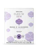 Sabonetes Cuide-se Bem Rosa E Algodão 4x80g Cada Oboticário Perfumado - Oboticario
