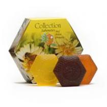 Sabonetes De Mel Pólen Própolis Kit Com 3 Unds 300g Prodapys Sabonetes De Mel Pólen Própolis Kit Com 3 Unds 300g Prodapys