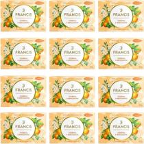 Sabonetes Francis Verbena E Bergamota em Barra 90g Kit C/12 Sabonetes Francis Verbena E Bergamota em Barra 90g Kit C/12