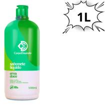 Sabonetes Frutados Líquido Glicerinado Proteção Natural 1 Litro 1000ml PH Neutro 1L Corpo Dourado