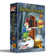 Saboteur 2 Expansão Jogo de Cartas Estratégia Blefe e Ação