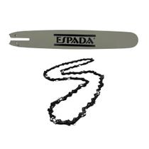 Sabre 12 Ponta Dura Para Motosserra Stihl Ms 025 + Corrente