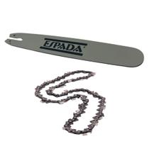 Sabre 12 Ponta Dura Para Motosserra Stihl Ms 170 + Corrente