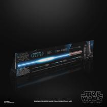 Sabre de Luz Force FX Elite da Leia Organa The Black Series com LED e Som - Hasbro F3904