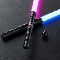 Sabre de luz LED Lightsaber Juxaxia Metal Hilt, 20 cores RGB, pacote com 2 Sabre de luz LED Lightsaber Juxaxia Metal Hilt, 20 cores RGB, pacote com 2