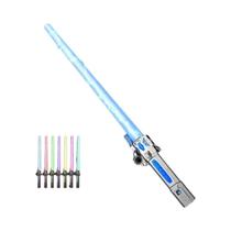 Sabre de Luz Retrátil Infantil - Espada Laser com Luzes Piscantes para Cosplay