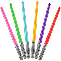 Sabres de luz infláveis Bedwina para crianças (pacote de 6) 90 cm Sabres de luz infláveis Bedwina para crianças (pacote de 6) 90 cm