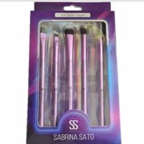 Sabrina Sato Kit Pincel P/ Maquiagem C/ 5 Un Ss1244