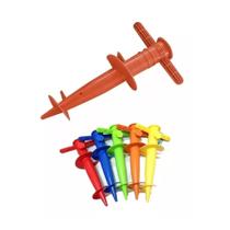 Saca Areia Fixador Âncora Suporte Guarda Sol E Vara De Pesca Praia Verão Camping Cores Variadas