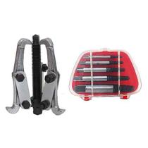 Saca Polias 4pol + Extrator de Parafusos com 5 Peças