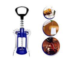 Saca Rolha Abridor de Garrafa Vinho Cerveja Reforçado - 123 Útil - 123 Util