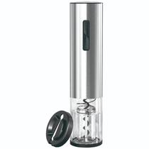 Saca Rolha Inox Elétrico com USB e Corta Lacre - Mimo Style Saca Rolha Inox Elétrico com USB e Corta Lacre - Mimo Style