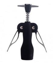 Saca Rolhaborrachado Inox Preto 18 cm Mimo AC9188 Saca Rolhaborrachado Inox Preto 18 cm Mimo AC9188