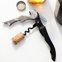 Saca Rolhas 3 Em 1 Abridor Multiuso Garrafa Vinho Cerveja Lacre Bebida Cozinha Profissional