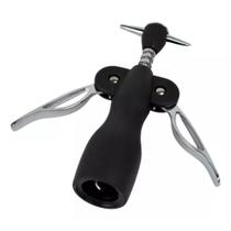 Saca Rolhas Abridor De Garrafa Vinho Manual Aço Inox Emborrachado Restaurante Bar Ke Home