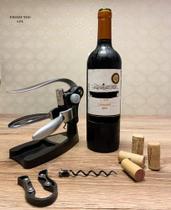 Saca Rolhas Abridor De Vinho Acessórios Profissional Com Suporte