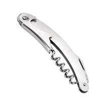 Saca Rolhas Aço Inox Abridor De Vinhos E Garrafas Com Faca Saca Rolhas Aço Inox Abridor De Vinhos E Garrafas Com Faca