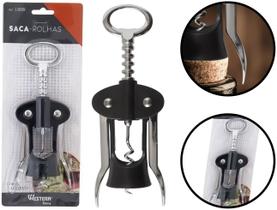 Saca Rolhas Alavanca Abridor D Vinho Durável Elegante Metal Western Home 11039 Saca Rolhas Alavanca Abridor D Vinho Durável Elegante Metal Western Home 11039